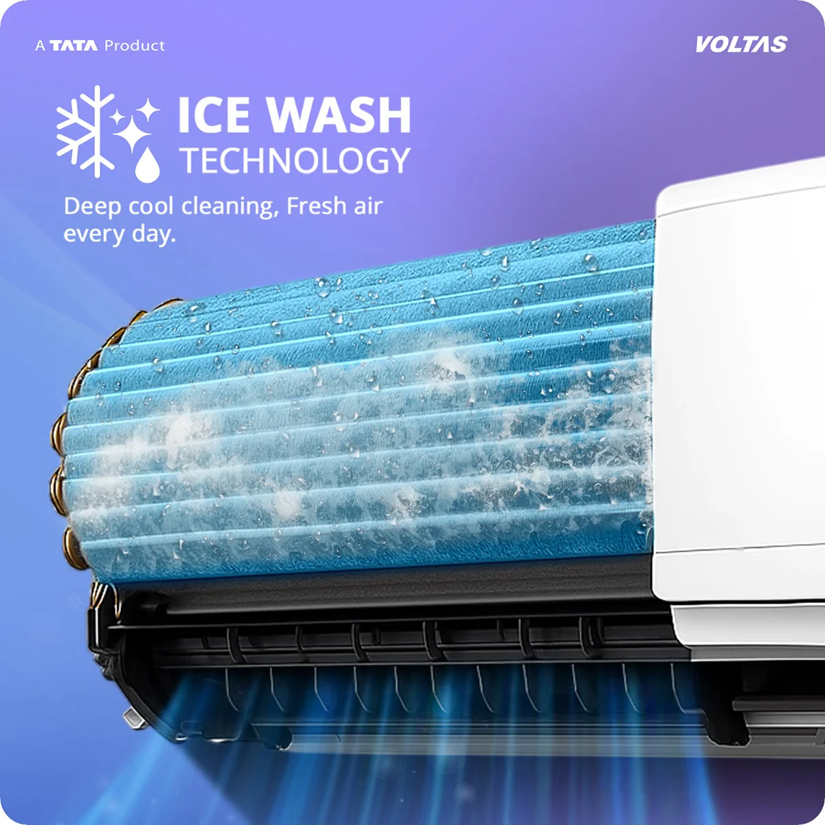Voltas Split Air Conditioner, 1 Ton, 3 Star - 123INV Vertis Elite RG - Image 11